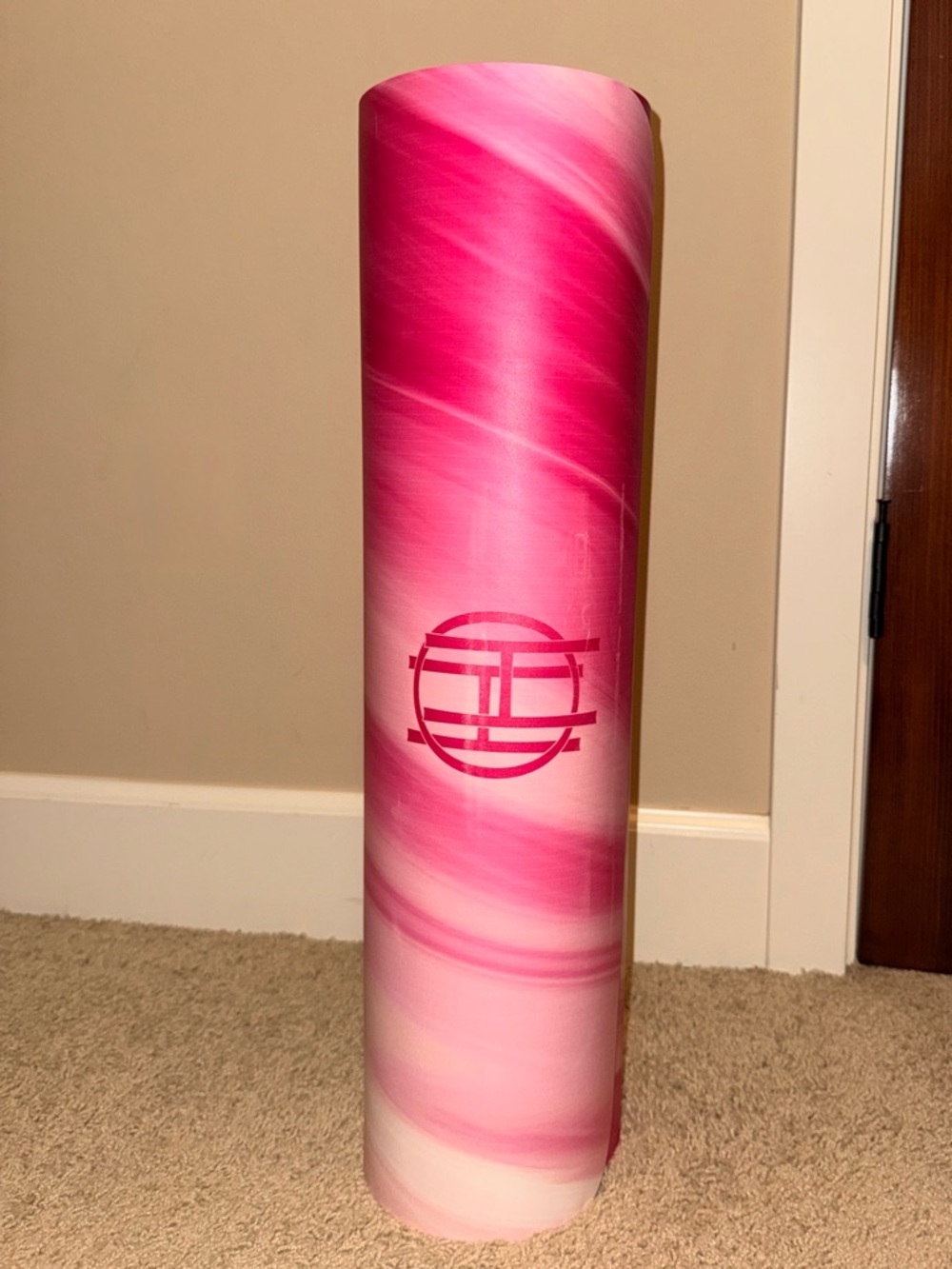 Pink marble YOGA MAT